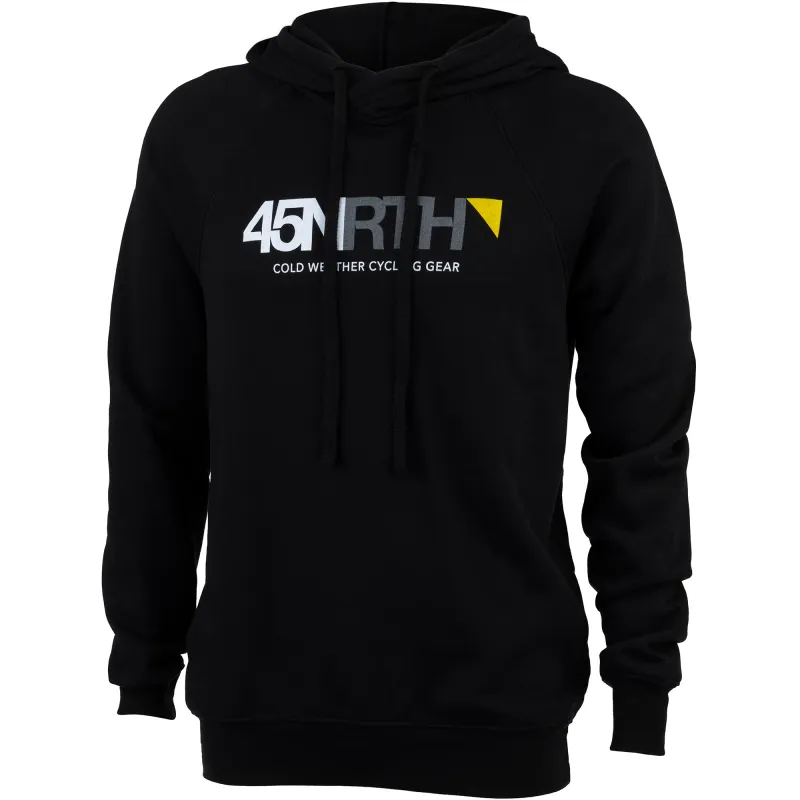 45NRTH Logo Pullover Hoodie Black
