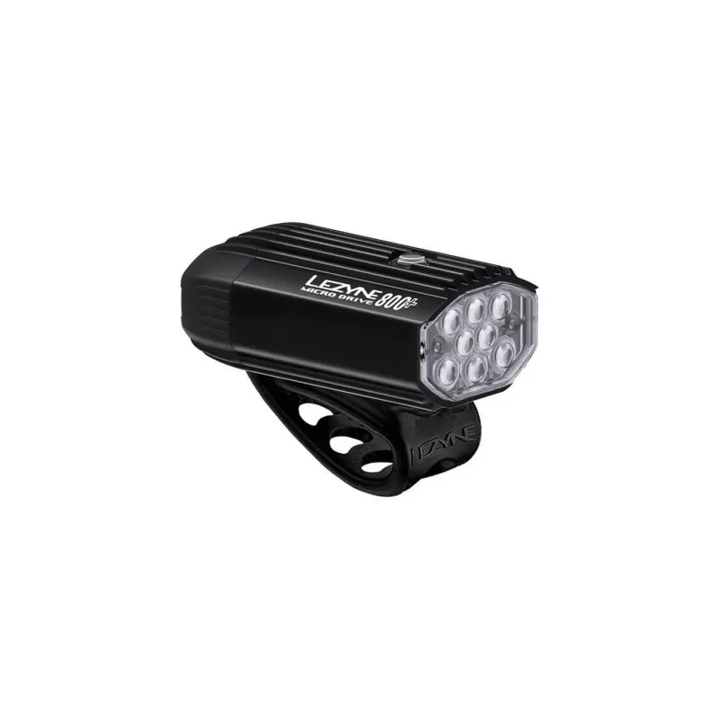 LEZYNE Micro Drive 800+ Light Front Black