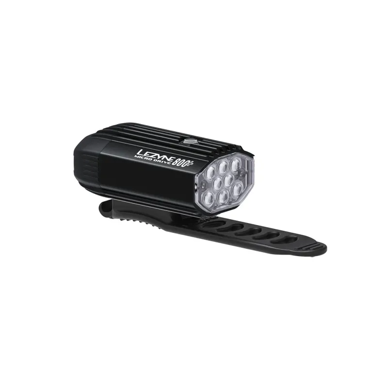LEZYNE Micro Drive 800+ Light Front Black