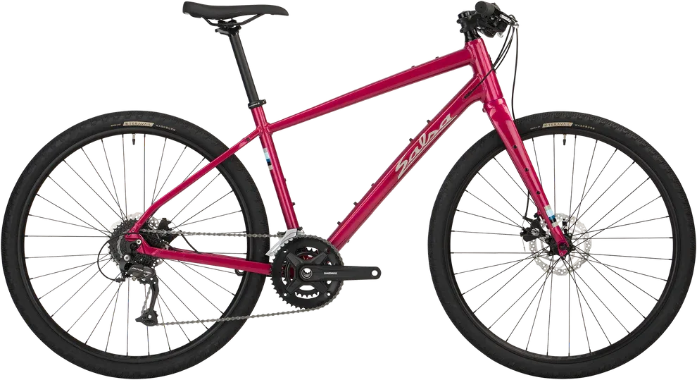 SALSA JOURNEYER FLAT BAR ALTUS 650B RUBY RED