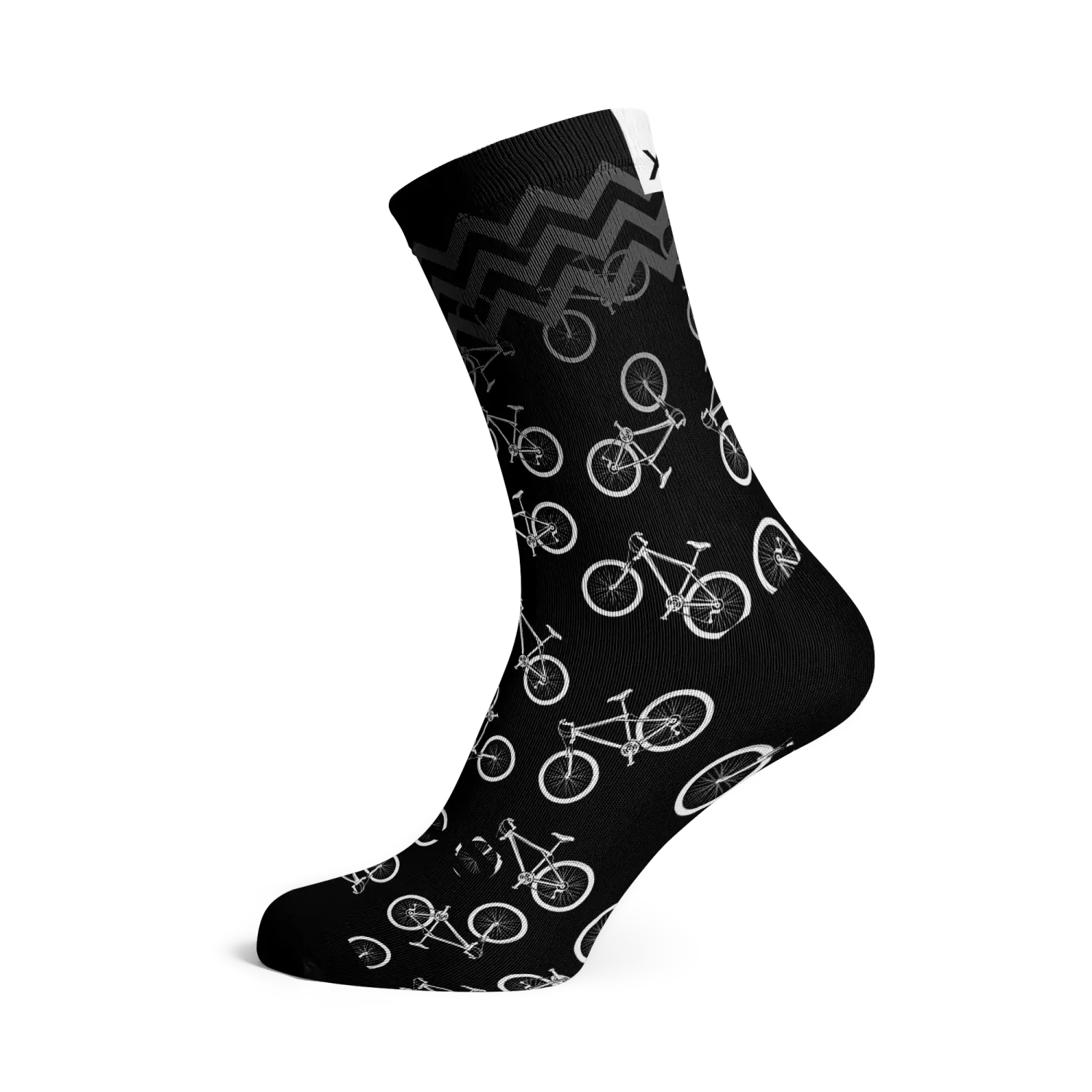 SOX FOOTWEAR Crew Socks, Color: BIKES, Size: SMALL