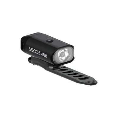 LEZYNE Mini Drive 400XL / Stick+ Drive Light Front and Rear Black Set