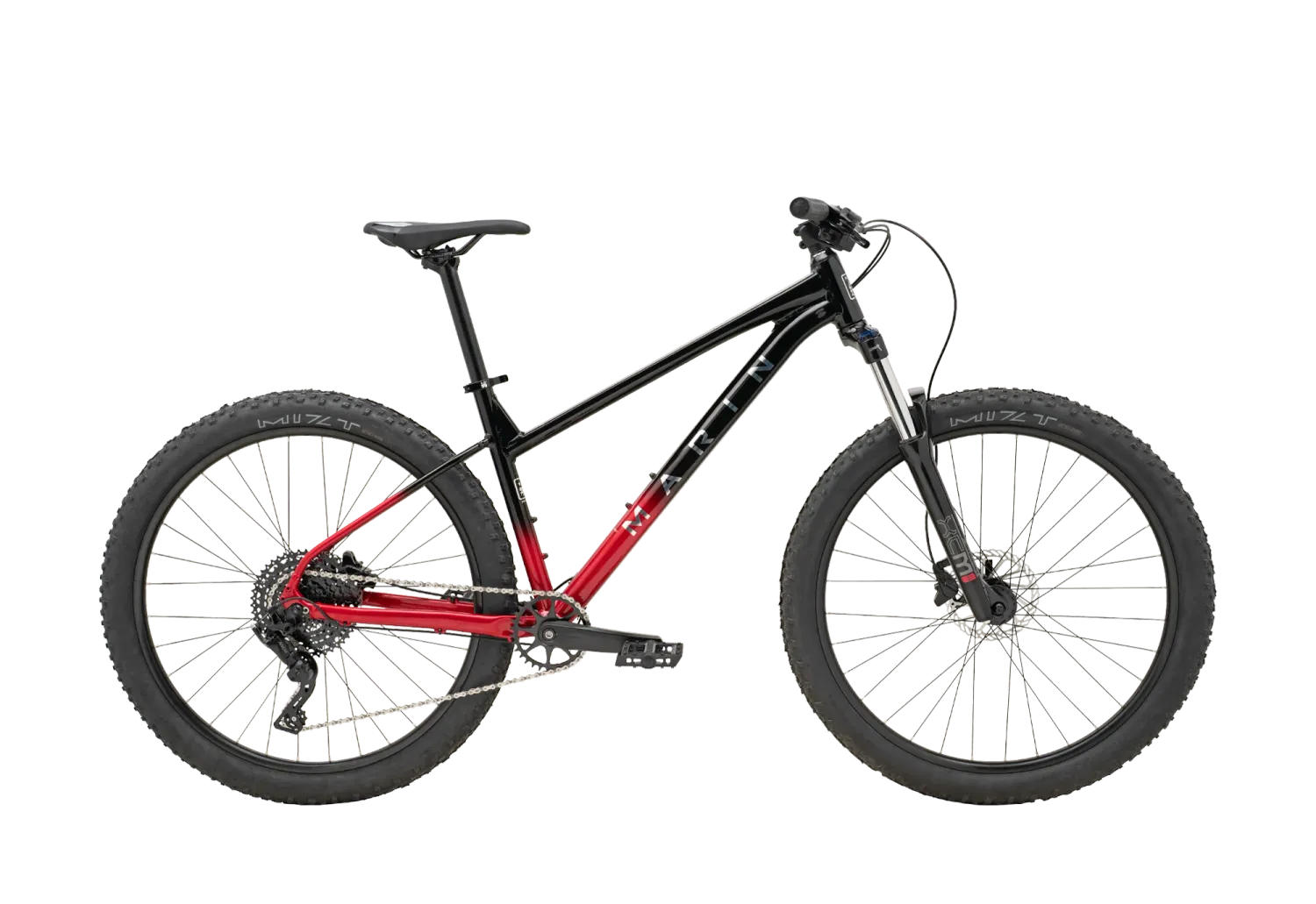 MARIN WILDCAT TRAIL 3 27.5 BLACK RED 25