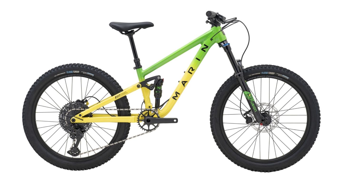 MARIN RIFT ZONE JR 24 GREEN YELLOW FADE