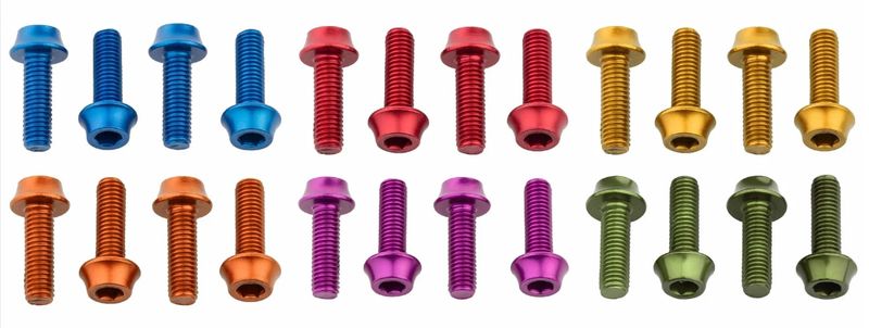 WOLF TOOTH COMPONENTS Water Bottle Cage Bolts 4pcs  Set