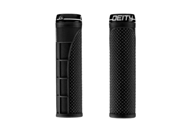 DEITY Megattack Grips 140mm Black Pair