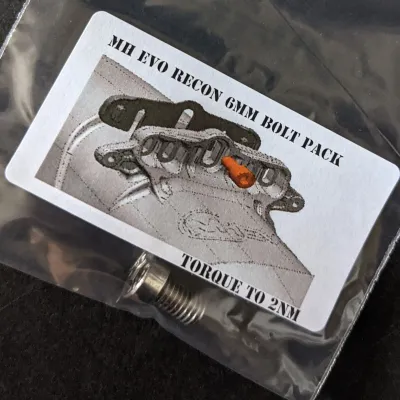 Mudhugger Rock Shox Recon Gold &amp; Silver 35 Bolt pack - for EVO Bolt-On Fenders