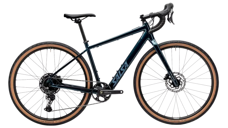 SALSA Confluence Cues 10 Drop Bar MIDNIGHT BLUE