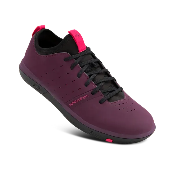 CRANKBROTHERS Stamp Street Fabio Wibmer Lace Shoes Purple/Pink - Black Outsole