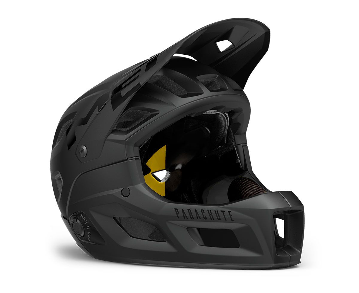 MET Parachute MCR MIPS Convertible Helmet, Color: BLACK, Size: SMALL