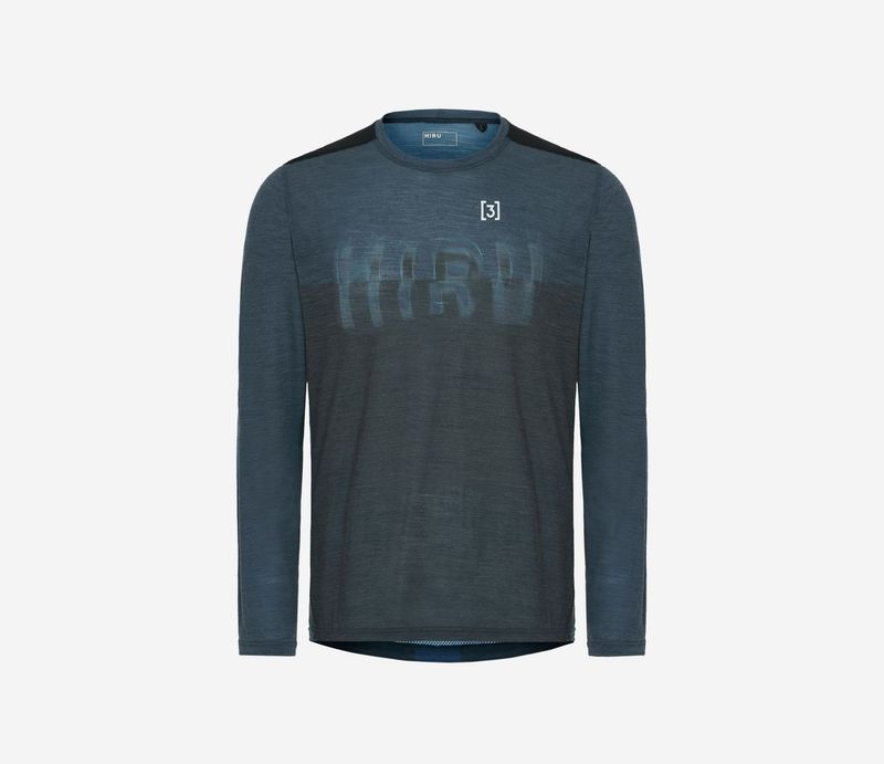 OREBEA HIRU Men's Lab Merino LS Tee