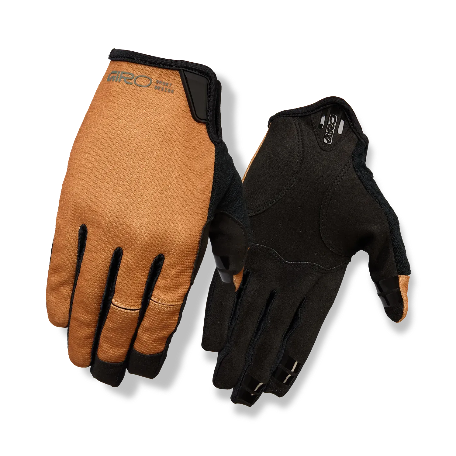 GIRO DND Gloves, Color: BURNT ORANGE, Size: SMALL
