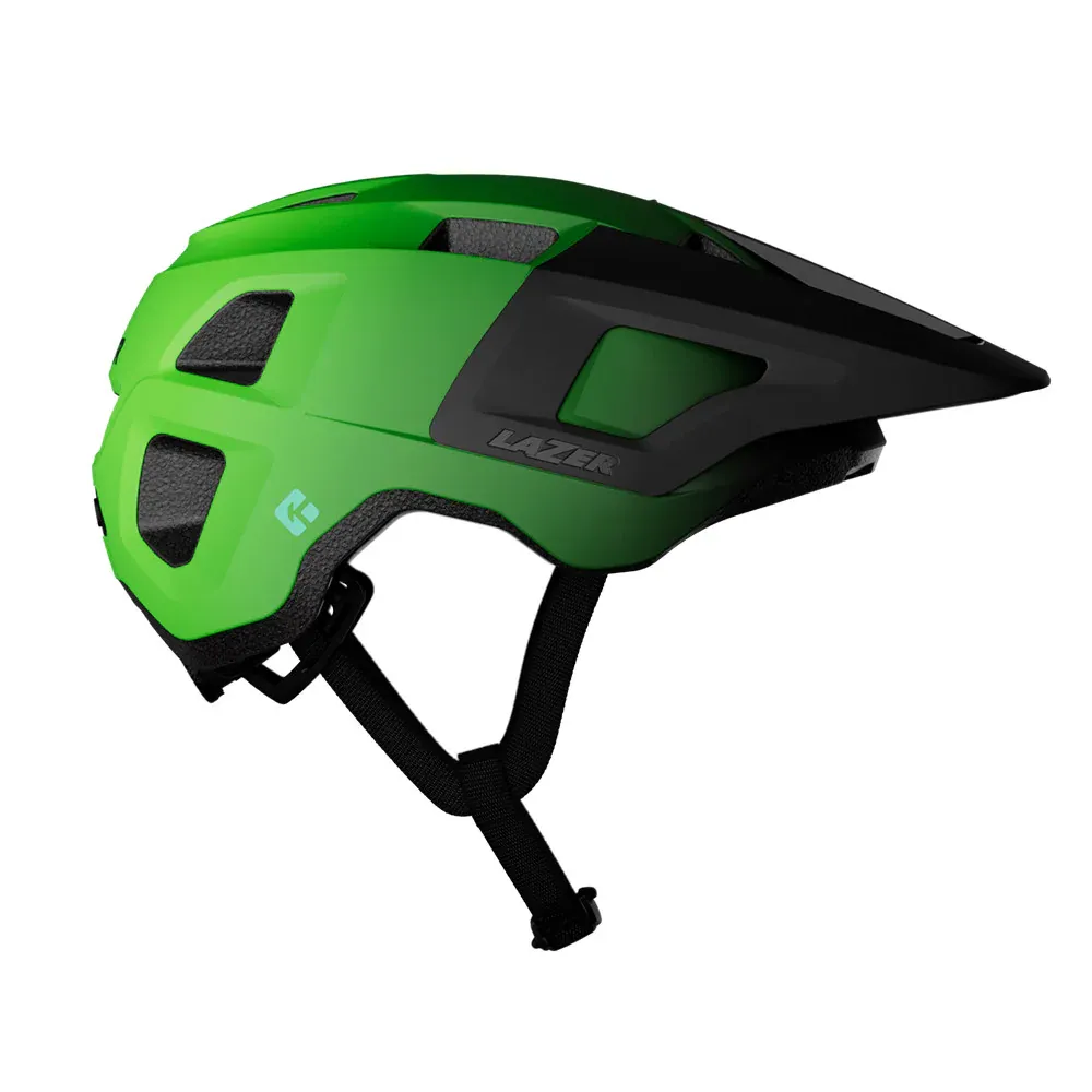 LAZER Finch Kineticore Youth Helmet, Color: MATTE BLACK ACID