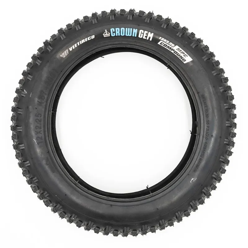 KIDS RIDE SHOTGUN Dirt Hero Hybrid Tire 12''x2.25 Tubeless Ready Black
