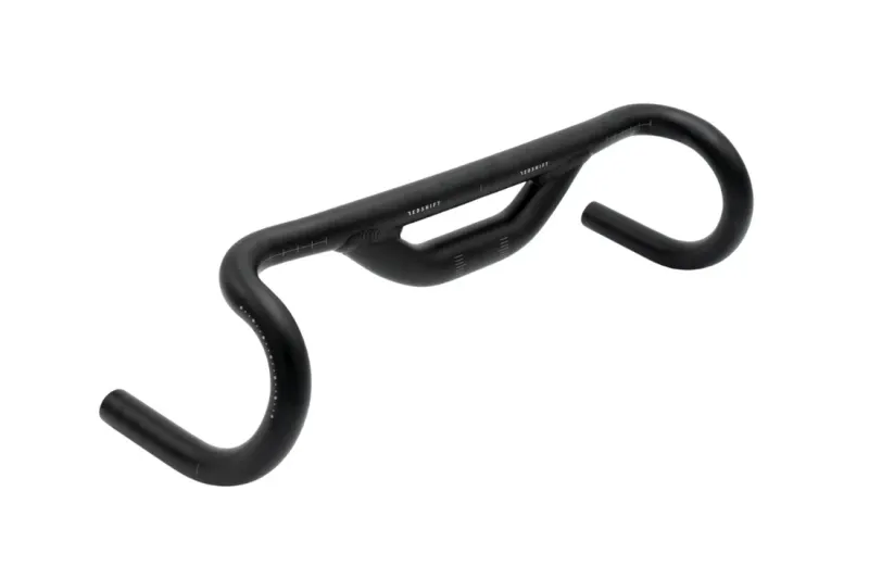 REDSHIFT SPORTS Top Shelf Low Flare Road Drop Handlebar Aluminum 31.8mm BLACK