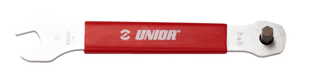 UNIOR 3 in 1 Pedal Wrench SILVER 15