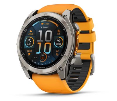 GARMIN Fenix 8 Amoled Sapphire - Silicone