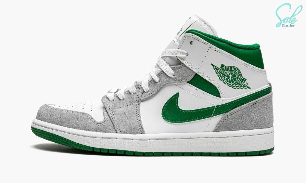 Air Jordan 1 Mid &quot;Grey Green&quot;, Size: 8.5