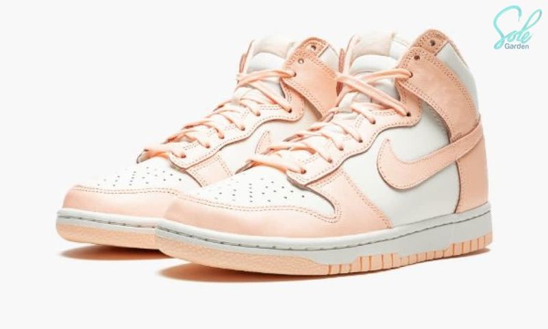Nike Dunk High Sail Crimson Tint WMNS
