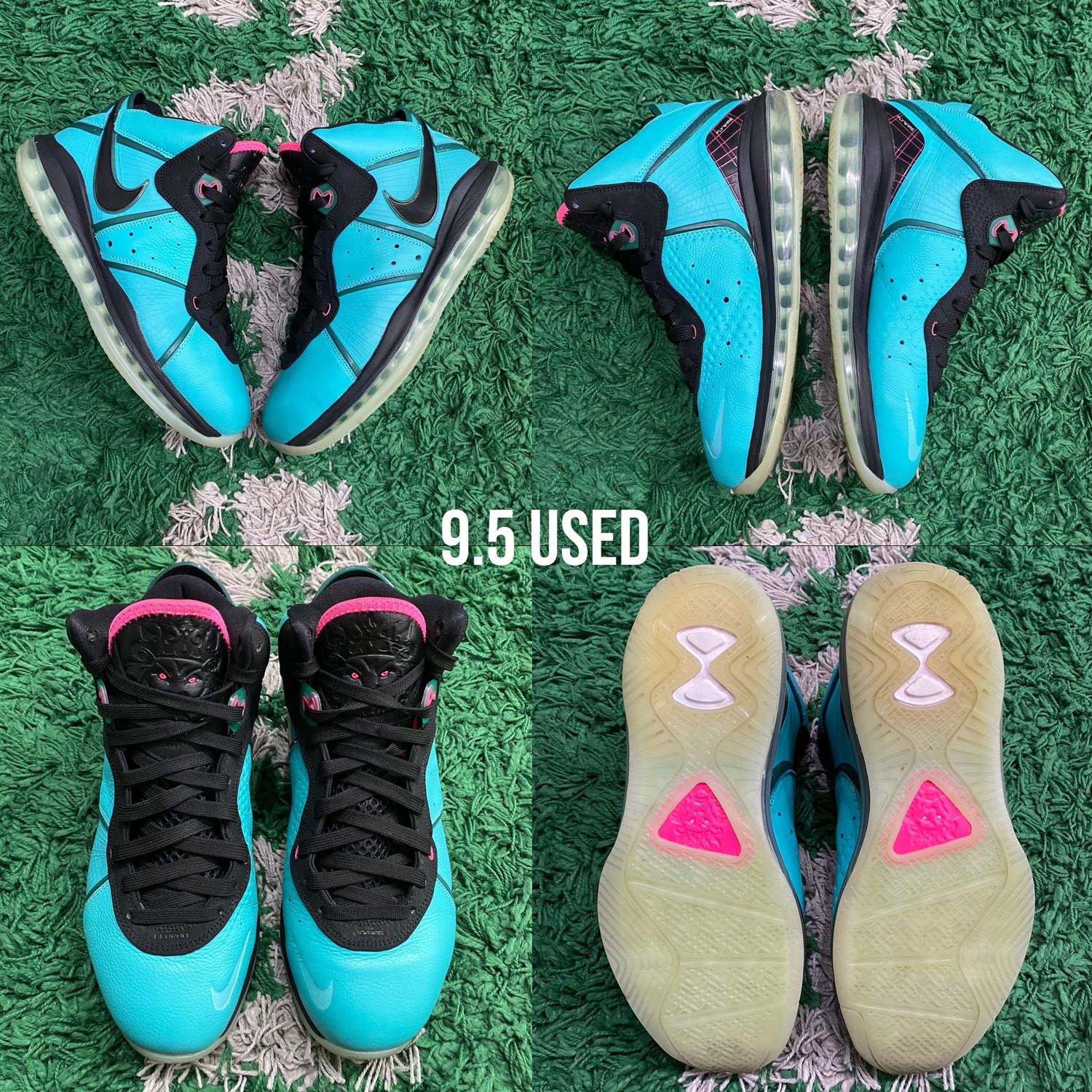 Nike LeBron 8 “South Beach 2021”, Size: 9.5 USED