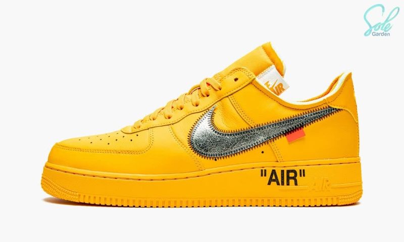 Nike Air Force 1 Low x Off White  &quot;ICA University Gold&quot;