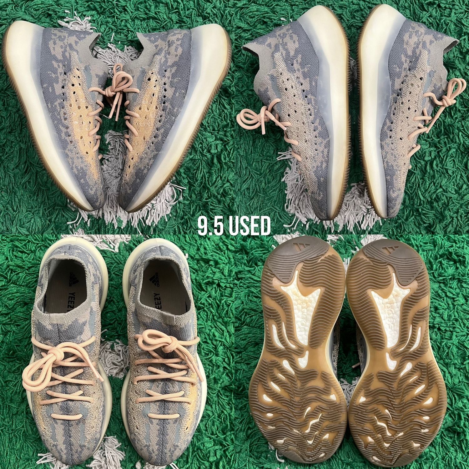 Adidas Yeezy Boost 380 “Mist”, Size: 9.5 USED