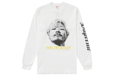 Supreme Ichi The Killer L/S Tee White, Size: L