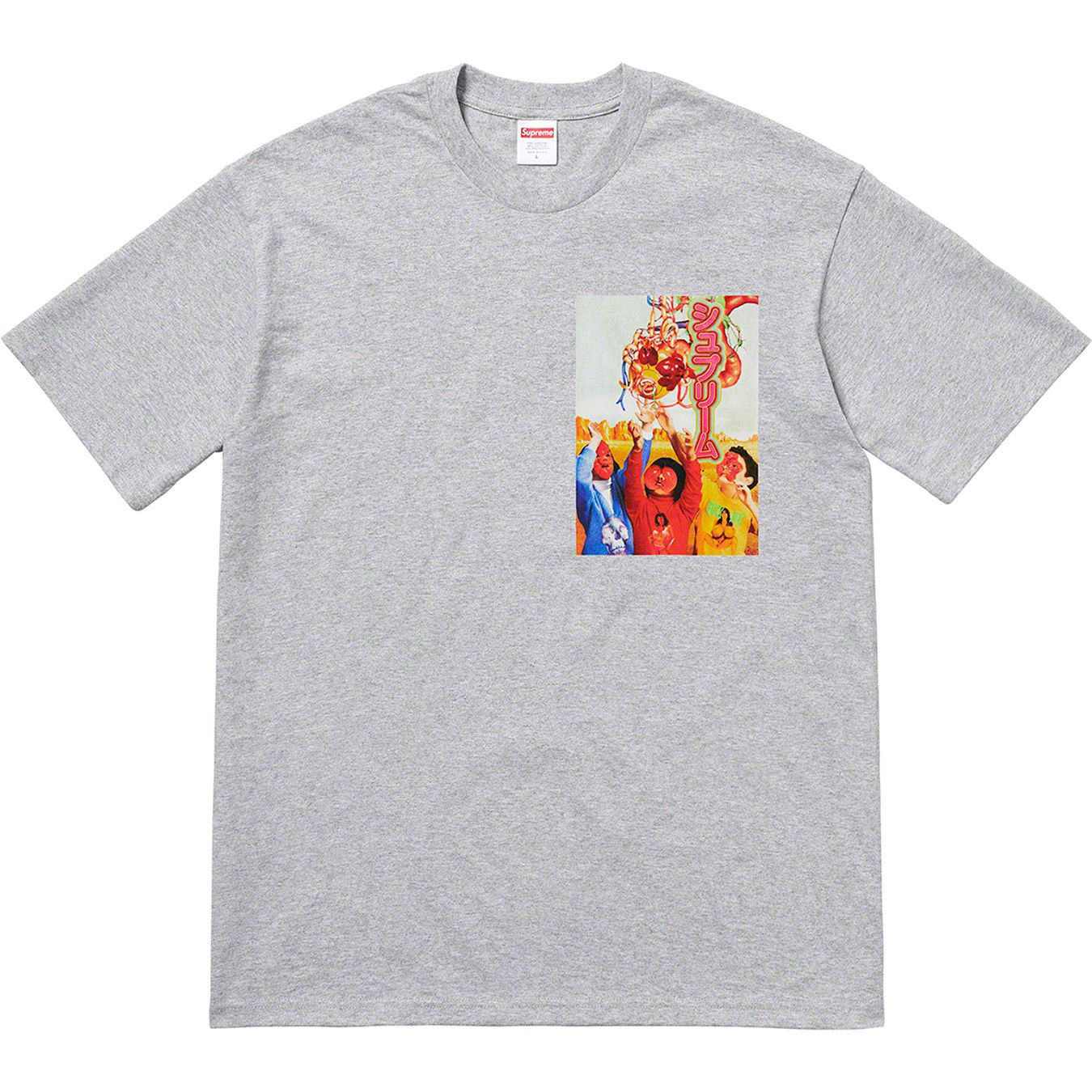 Supreme &quot;Sekintani La Norihiro&quot; Tee, Color: Heather Grey, Size: L