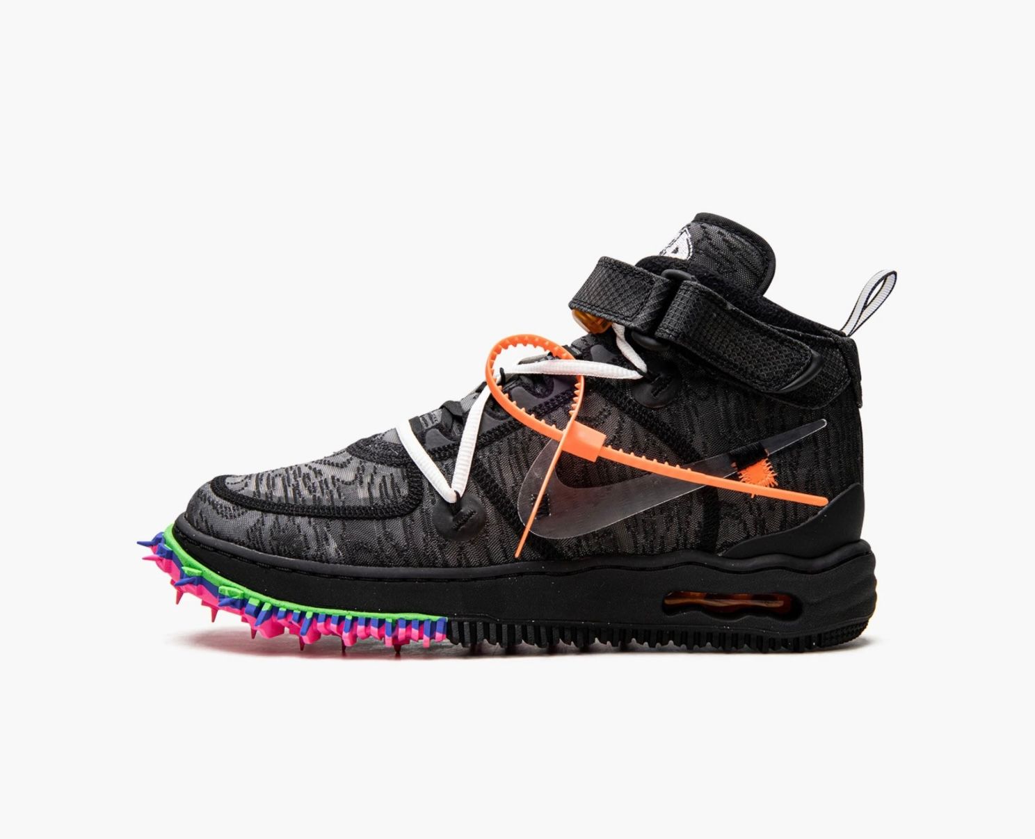 Nike Air Force 1 Mid Off White “Black”, Size: 5