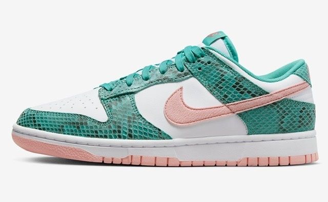 Nike Dunk Low &quot;Snakeskin Washed Teal&quot;