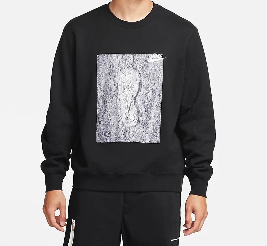 Nike Zero Gravity Crewneck, Color: Black, Size: S