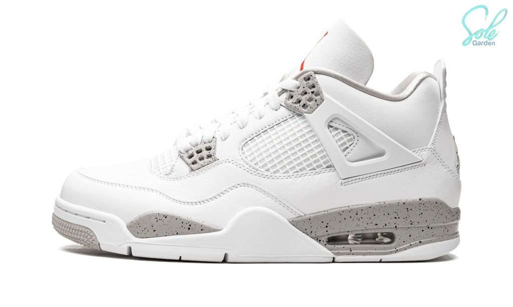Air Jordan 4 Retro  “Tech White Oreo”, Size: 3.5Y