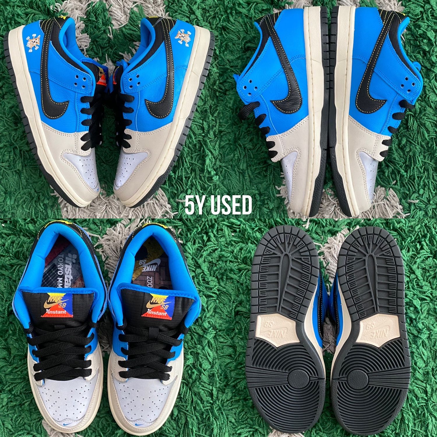 Nike SB Dunk Low &quot;Instant Skateboards&quot;, Size: 5 USED