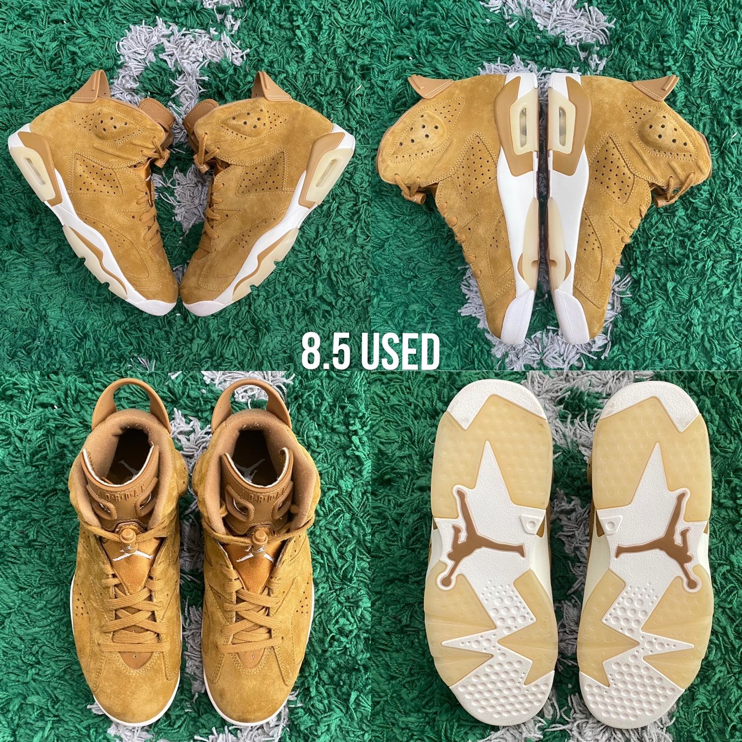Air Jordan 6 Retro &quot;Wheat&quot;, Size: 8.5 USED*