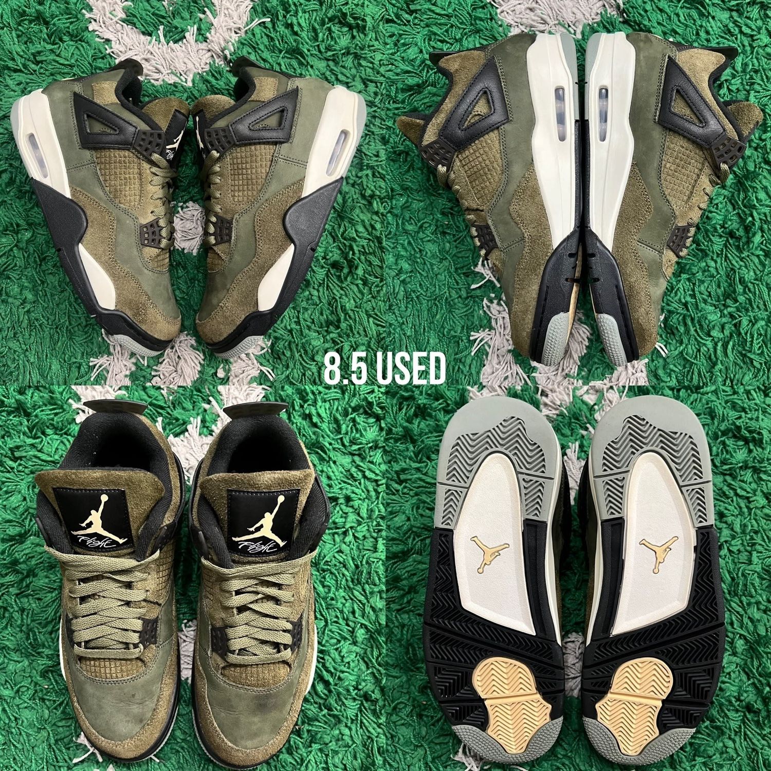 Air Jordan 4 Retro &quot;Craft Olive&quot;