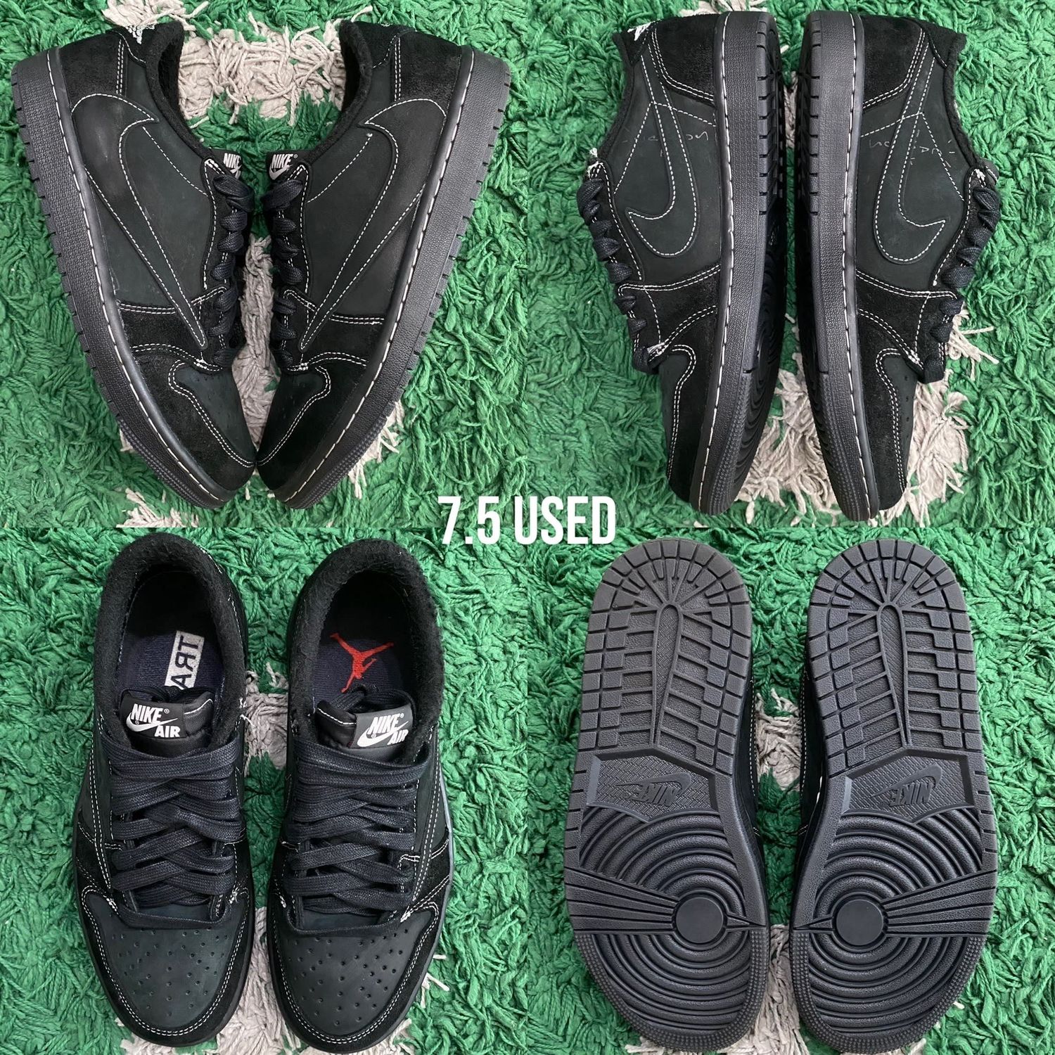 Air Jordan 1 Low OG x Travis Scott “Black Phantom”