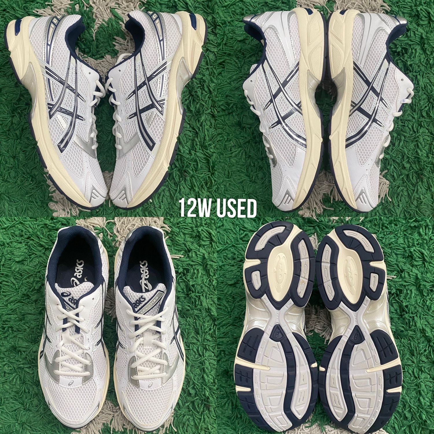 ASICS Gel-1130 &quot;White Midnight&quot; WMNS, Size: 12W USED