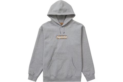 Supreme x Burberry “Box Logo” Hoodie  M