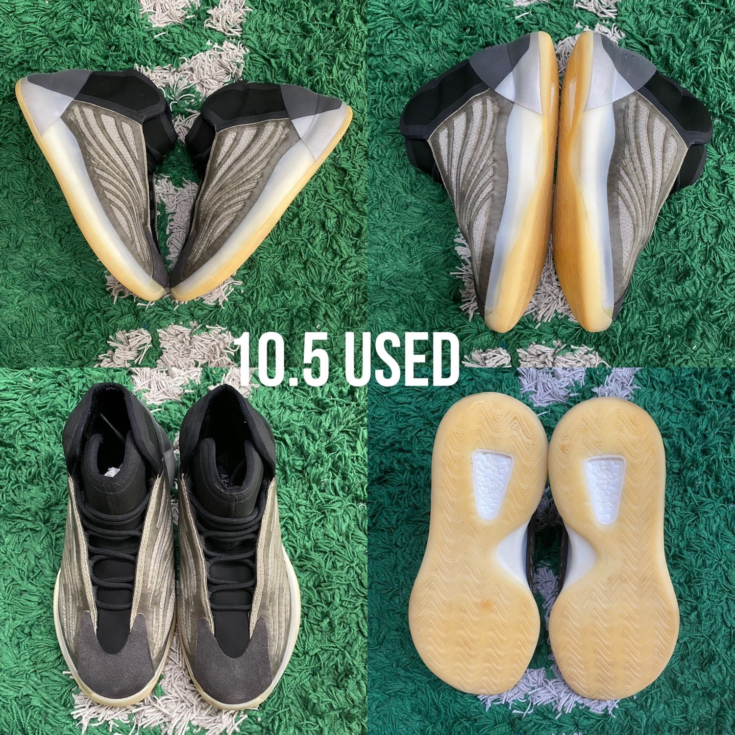 Adidas Yeezy QNTM “Barium“, Size: 10.5 USED