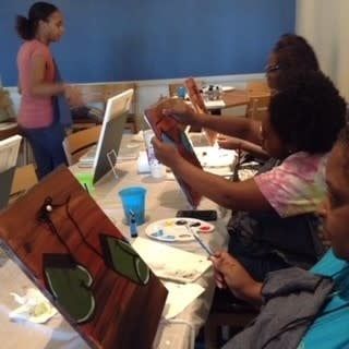 My Location Paint &amp; Sip