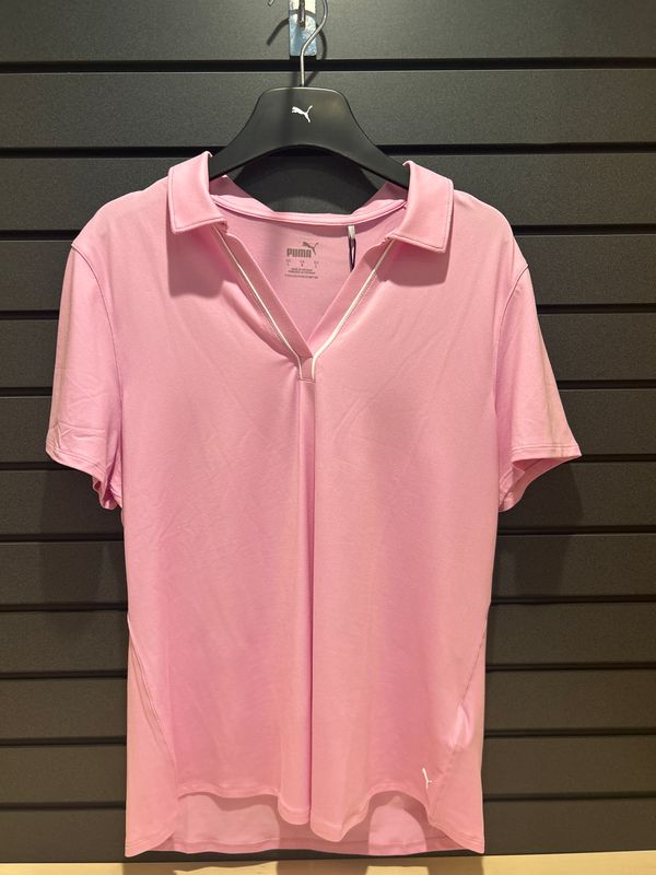 W Cloudspun Piped SS Polo