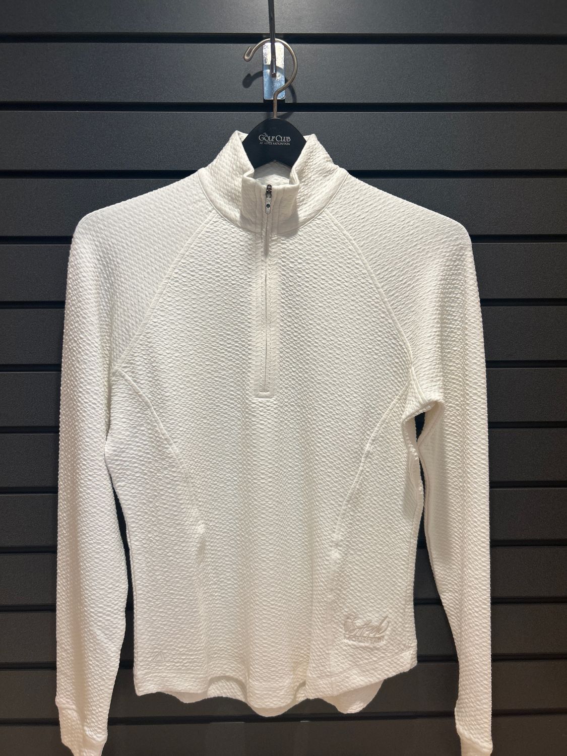 AH SACHA Performance Textured 1/4 Zip Pullover