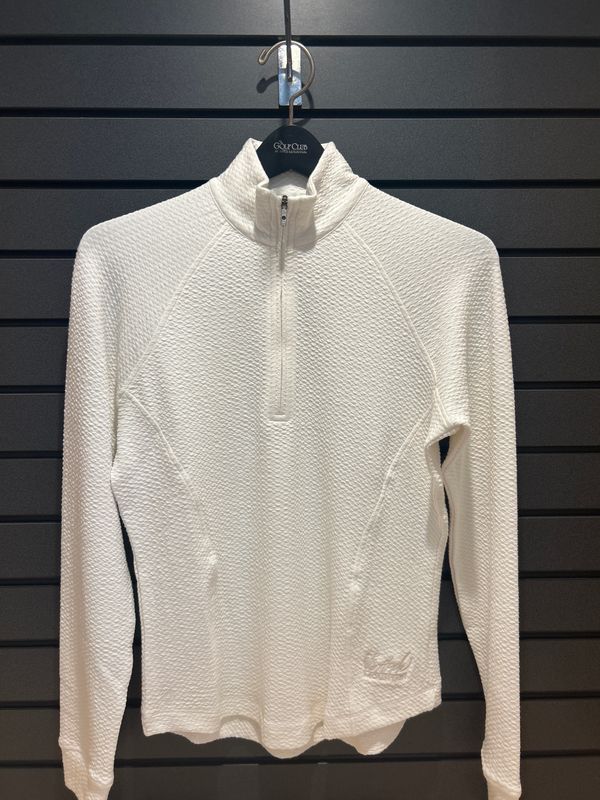 AH SACHA Performance Textured 1/4 Zip Pullover