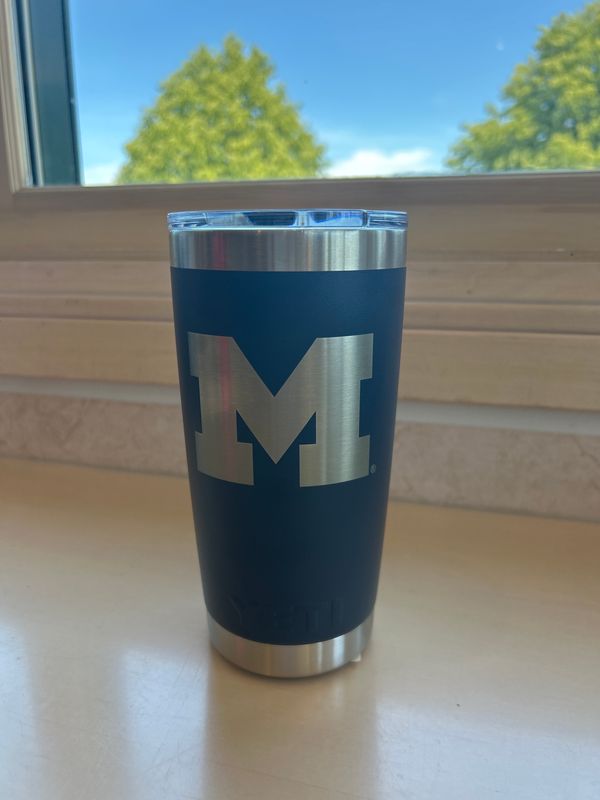 Rambler Tumbler U of M 20oz