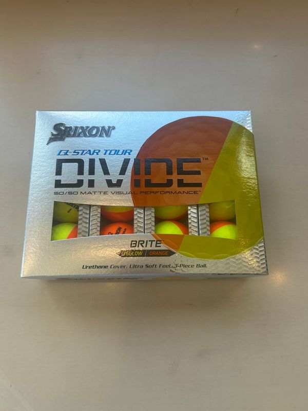Srixon Q-Star Tour Divide 50/50 Matte Visual Performance