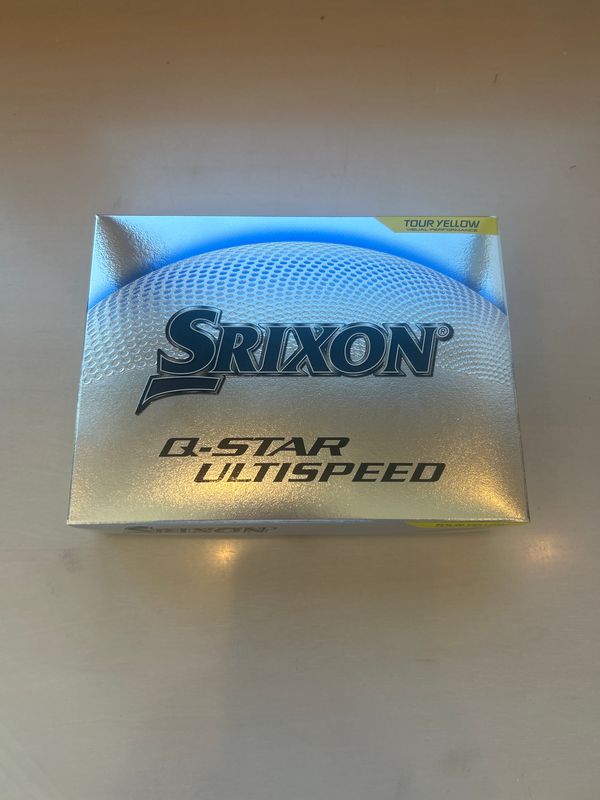 Srixon Q-Star Ultispeed: Tour Yellow