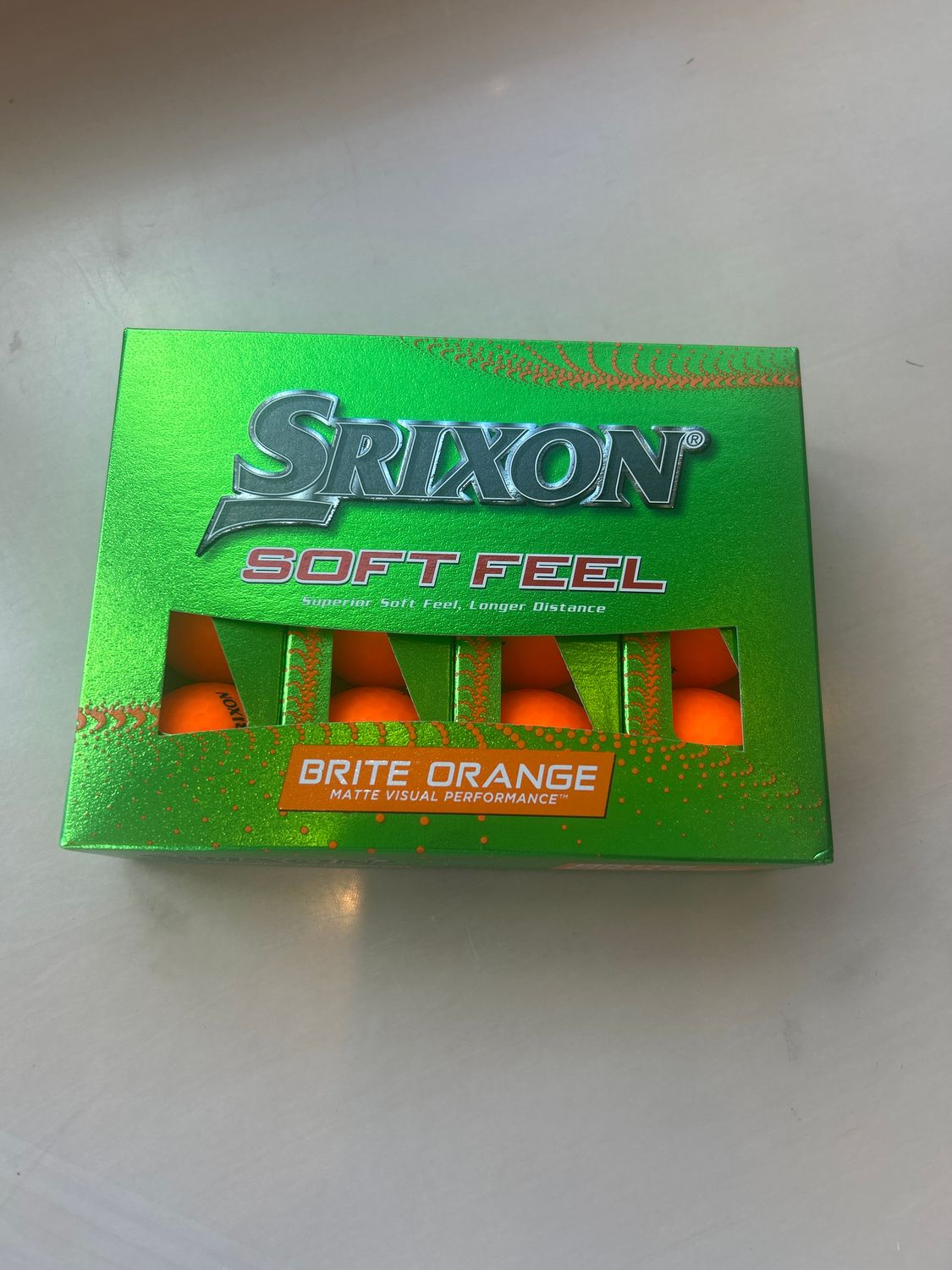 Srixon Soft Feel: Bright Orange