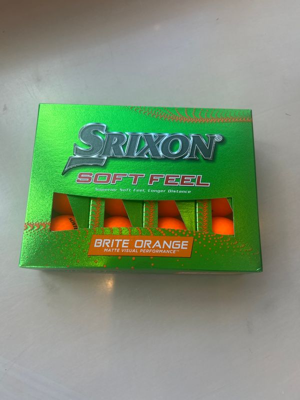 Srixon Soft Feel: Bright Orange