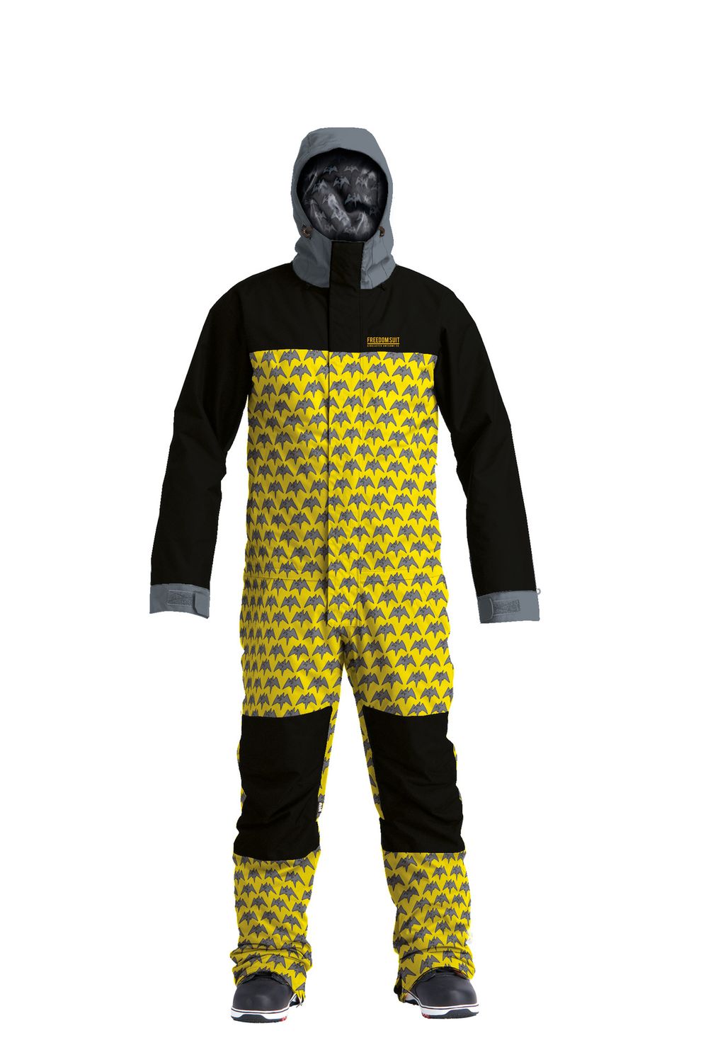 AIRBLASTER SUIT STRETCH FREEDOM, Color: YELLOW TERRY, Size: LARGE