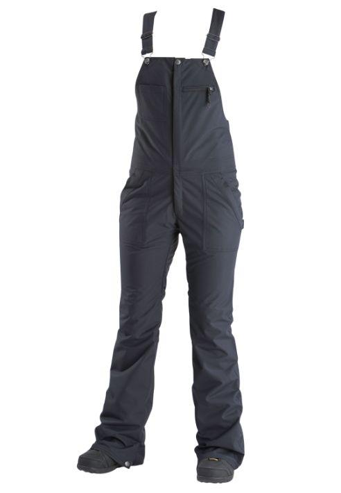AIRBLASTER PANT W HOT BIB (BLACK/LARGE)